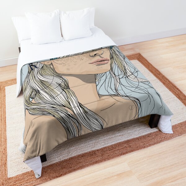 BLUE BIRDS Comforter