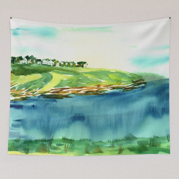 Item preview, Houses on a Cliff designed and sold by WaterGardens.