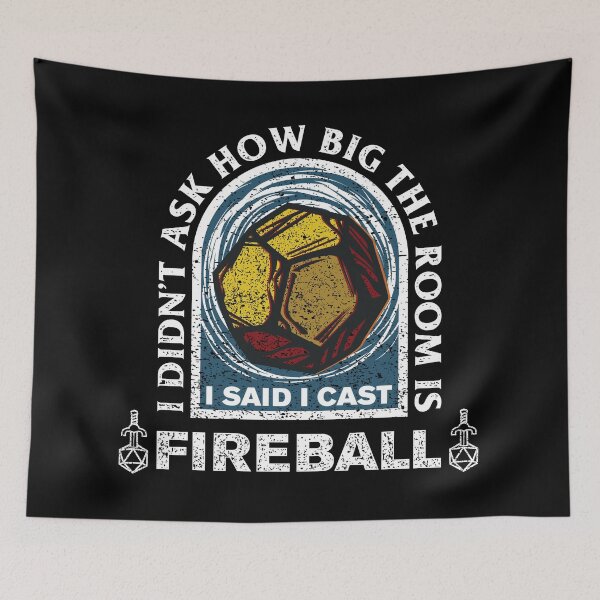 Item preview, I cast Fireball designed and sold by Clinton Thomas.