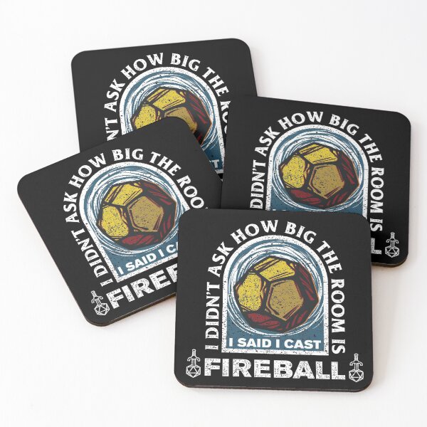 Item preview, I cast Fireball designed and sold by Clinton Thomas.