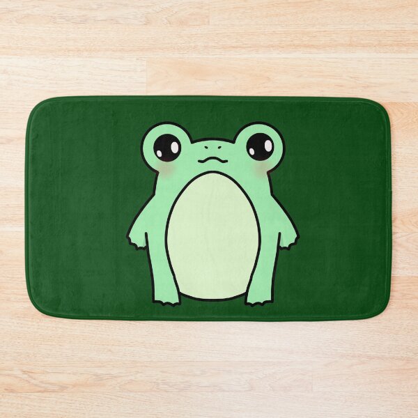 Item preview, Cute Green Frog designed and sold by Akiiena.