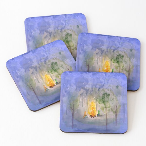 Item preview, Night in the forest designed and sold by Marianna Tankelevich.