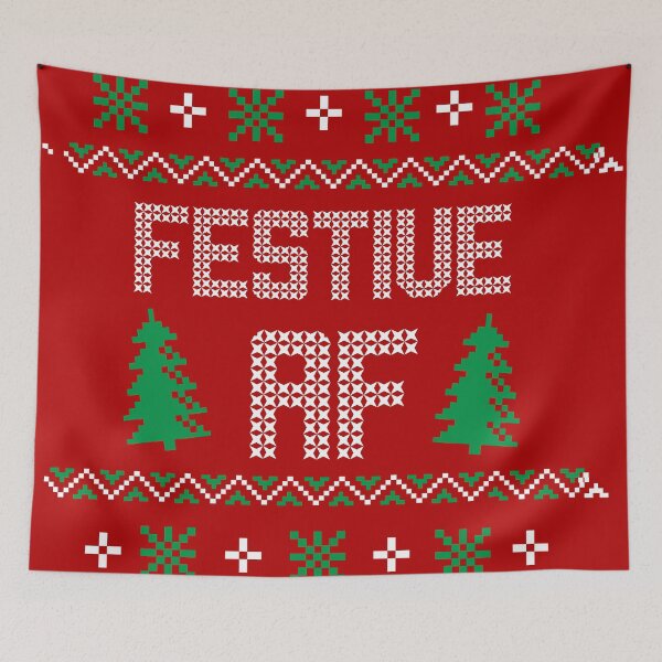 Item preview, festive af - christmas sweater designed and sold by cameronbaba.