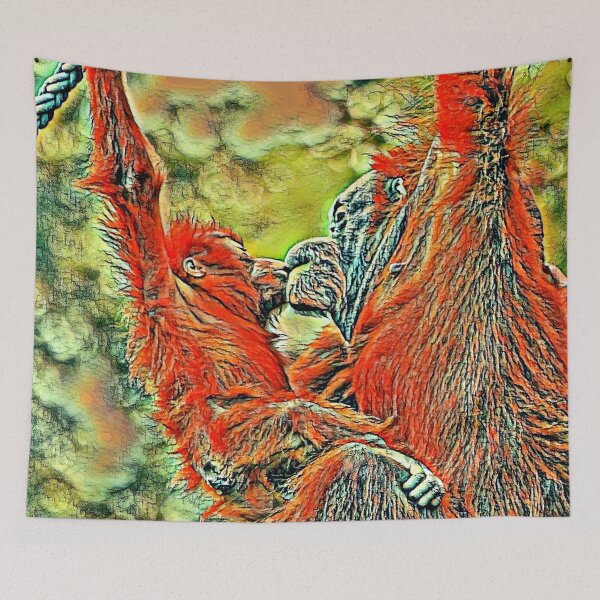 Item preview, AnimalMix OrangUtan 007 designed and sold by JAMFoto.