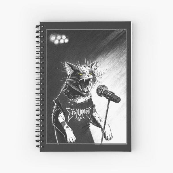 Item preview, Black Metal Kitty  designed and sold by beardlyBEN.