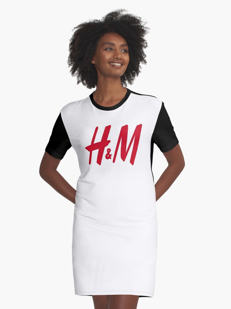 h and m shirt dress