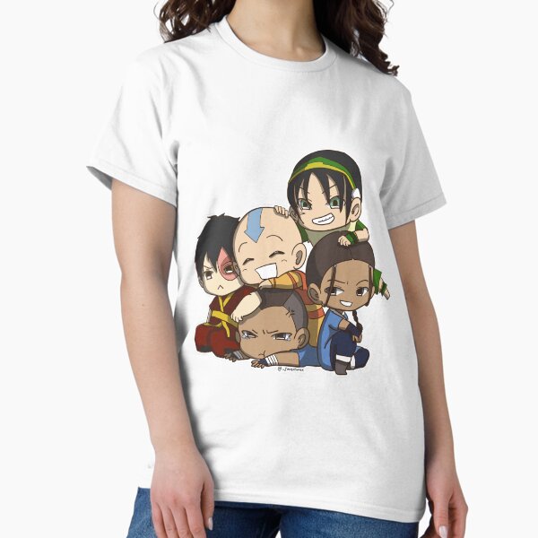 Item preview, Avatar the Last Airbender Chibi Gaang Sticker designed and sold by jacqstoned.