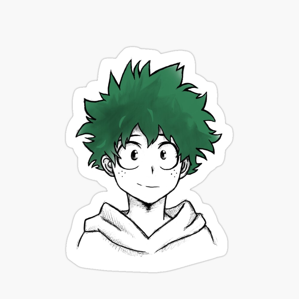 Deku Drawing Easy Step By Step