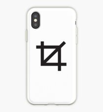 Crop Symbol iPhone Case