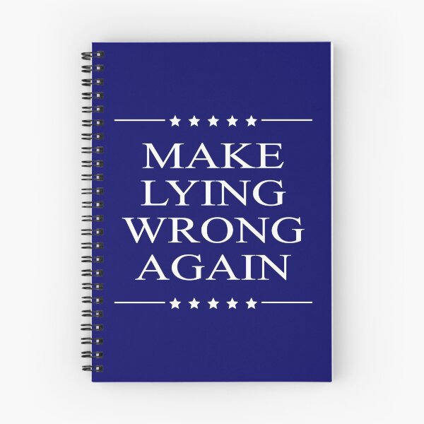 Item preview, Make Lying Wrong Again Not My President Protest Design designed and sold by magentasponge.