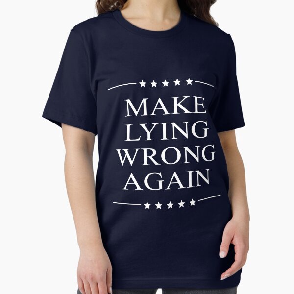 Item preview, Make Lying Wrong Again Not My President Protest Design designed and sold by magentasponge.