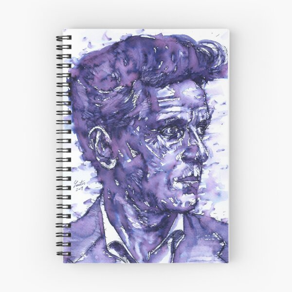 Item preview, LUDWIG WITTGENSTEIN - watercolor portrait.8 designed and sold by lautir.