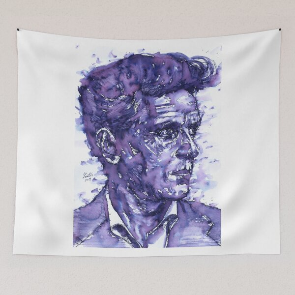 Item preview, LUDWIG WITTGENSTEIN - watercolor portrait.8 designed and sold by lautir.
