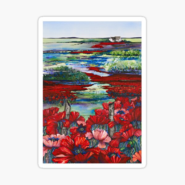 Item preview, Poppy Fields designed and sold by PJ Paintings.
