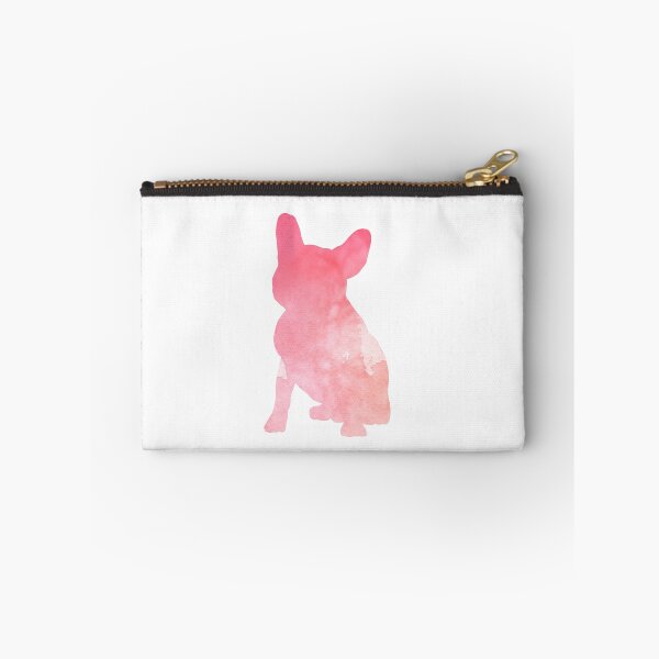 Item preview, Pink French Bulldog aka Frenchie Dog Silhouette designed and sold by TheJollyMarten.