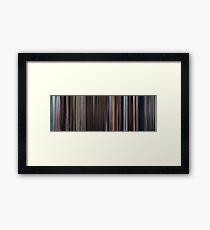 Moviebarcode: Eternal Sunshine of the Spotless Mind (2004) Framed Print