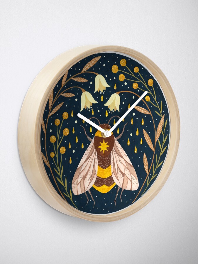 Alternate view of Harvester of gold Clock