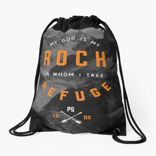 PSALM 18:2 Drawstring Bag