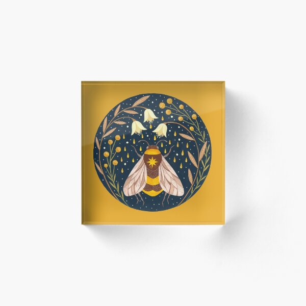 Harvester of gold Acrylic Block