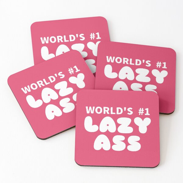 Item preview, World's #1 Lazy Ass Ver. 1 designed and sold by teeworthy.