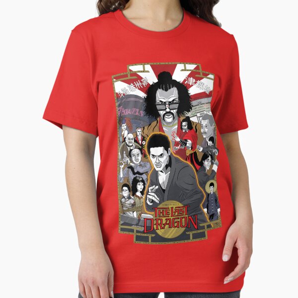 Item preview, The Last Dragon Glow Poster Shirt designed and sold by Mauro Balcazar.