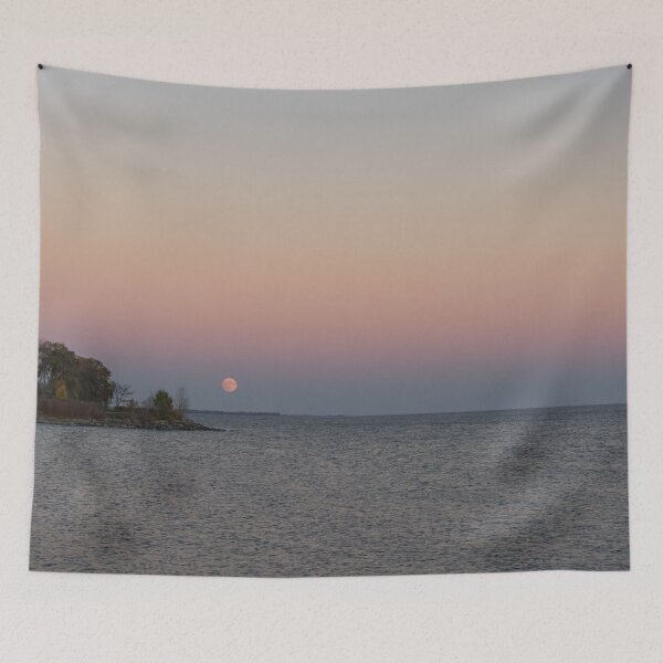 Item preview, Pink Supermoon Rising designed and sold by Georgia Mizuleva.