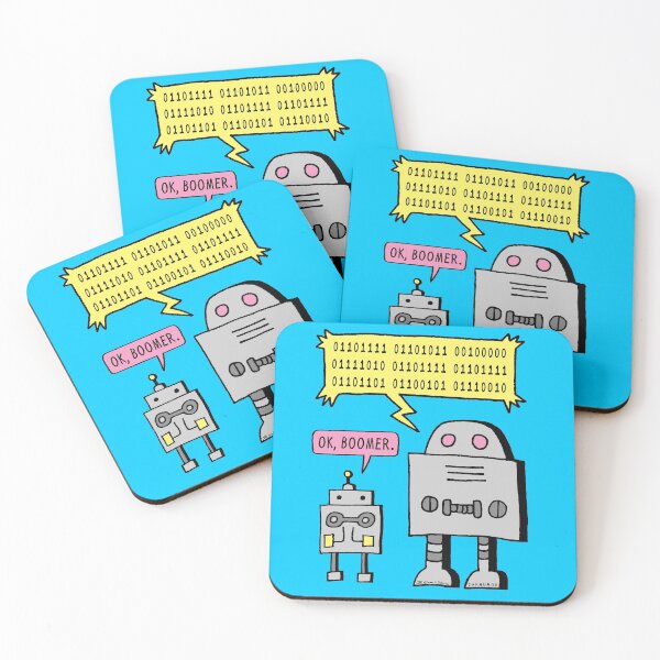 Item preview, OK Boomer Robot designed and sold by jarhumor.