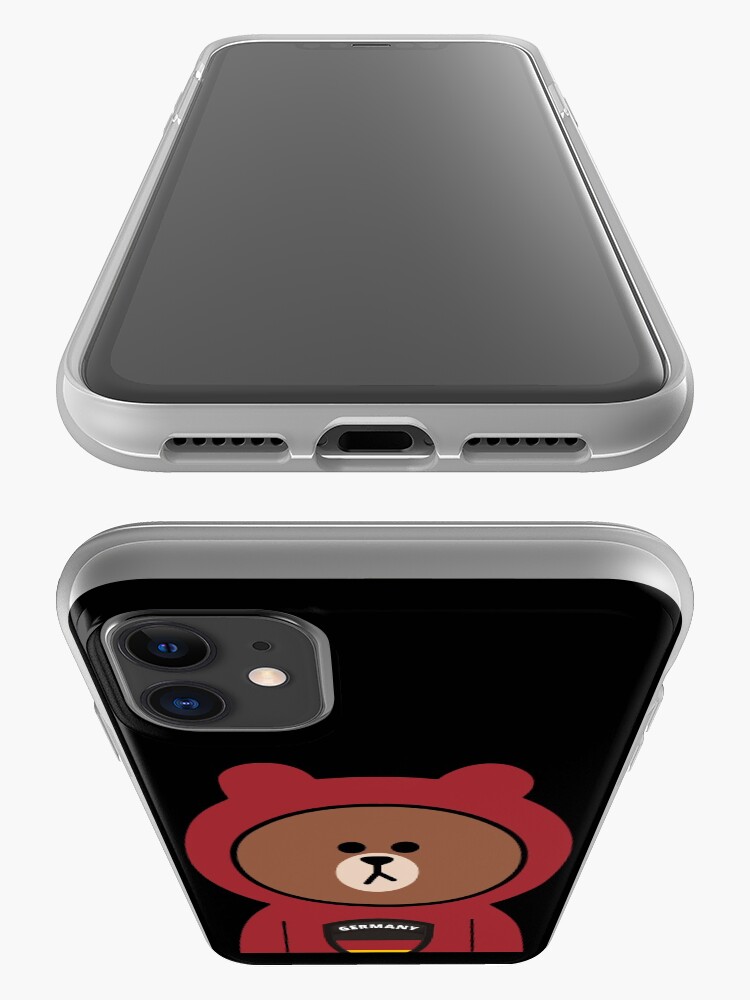 Alternate view of Brown bear cony bunny rabbit I love Germany iPhone Case & Cover