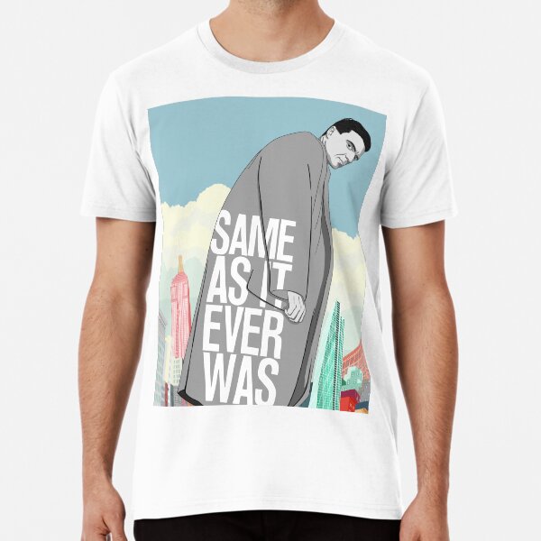 TALKING HEADS David Byrne Art print Premium T-Shirt