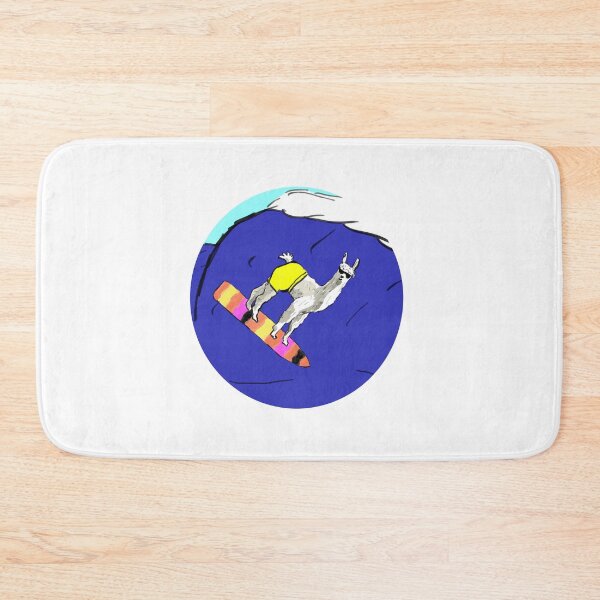 Item preview, cool llama surfing on wave designed and sold by ruskybizness.
