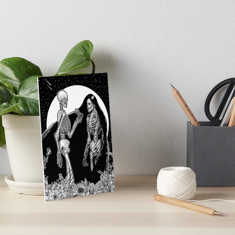 Item preview, Art Board Print designed and sold by JunaidMortimer.