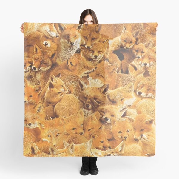 Renard Roux Scarves Redbubble Renard Roux Scarves Redbubble
