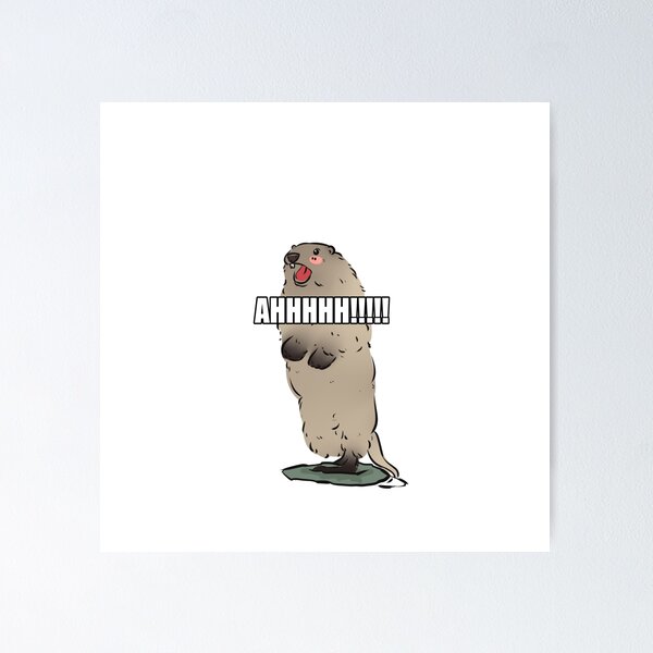 Item preview, The AHHHHH!!!!! Marmot designed and sold by pinkelephant94.