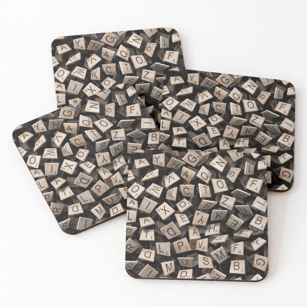 Item preview, Scrabble Tile Madness Pattern designed and sold by MaratusFunk.