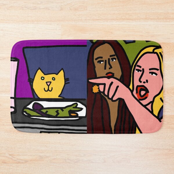 Item preview, Woman Yelling at a Cat Right Funny Memes designed and sold by ellenhenry.
