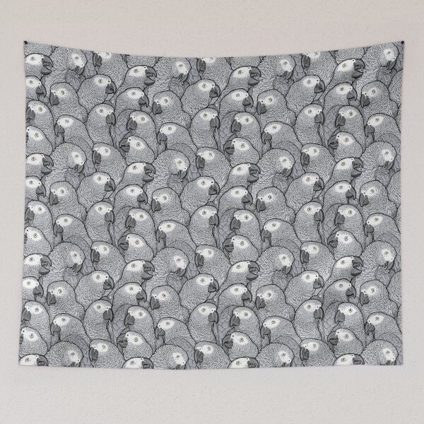 Item preview, African Grey Parrots designed and sold by MaratusFunk.