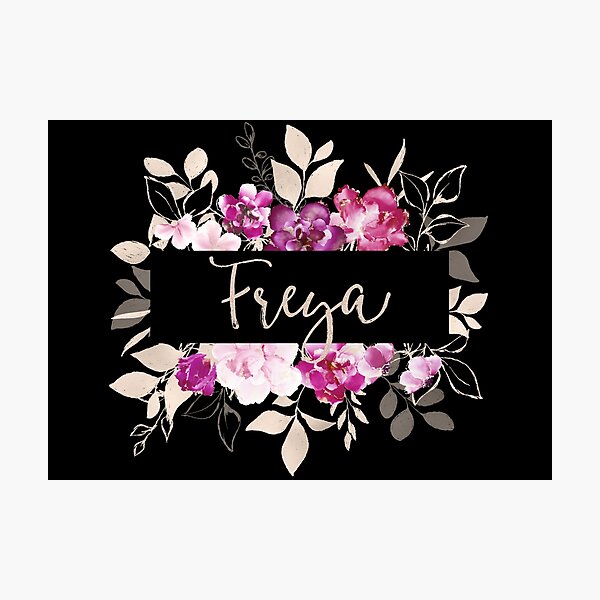Pretty Ink Freya Photographic Print