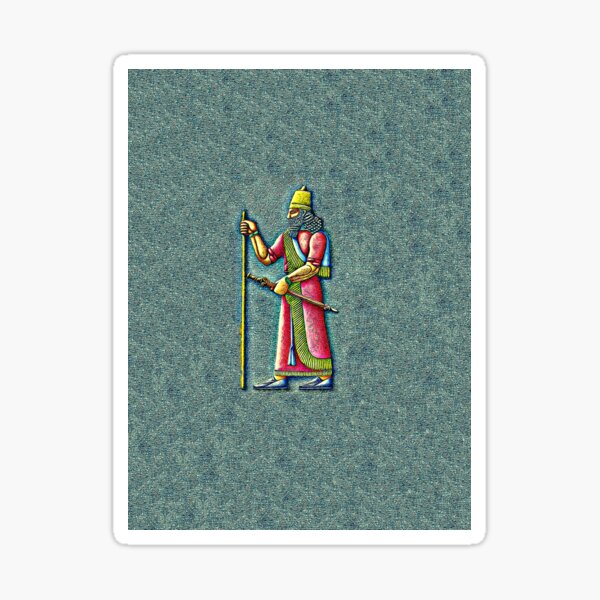 Assyrian King Sticker