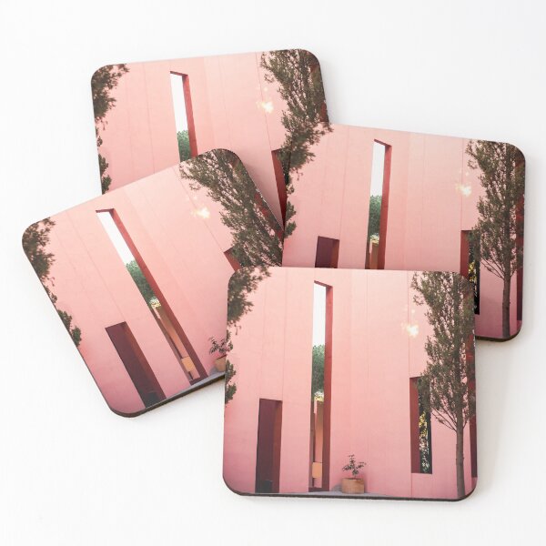 Item preview, Pink walls | Muralla Roja fine art photography print | pastel colored photo art designed and sold by raisazwart.