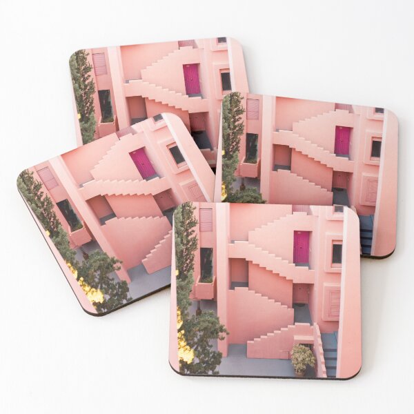 Item preview, Muralla Roja photography print | abstract travel art | escher like building architecture photo designed and sold by raisazwart.