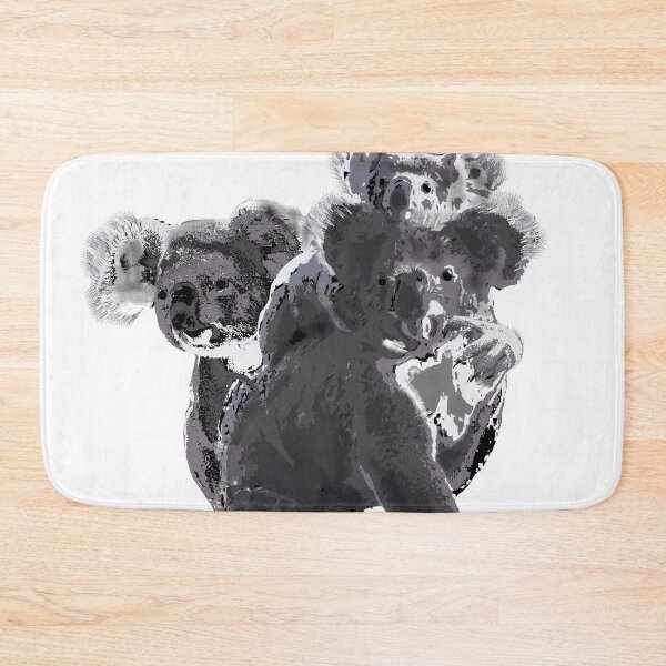 Item preview, Koala (Phascolarctos cinereus) on white designed and sold by ChrissyWild.
