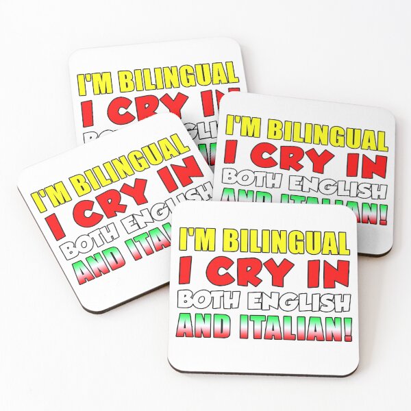 Item preview, I Cry In Both English And Italian Funny Baby Newborn designed and sold by jaycartoonist.