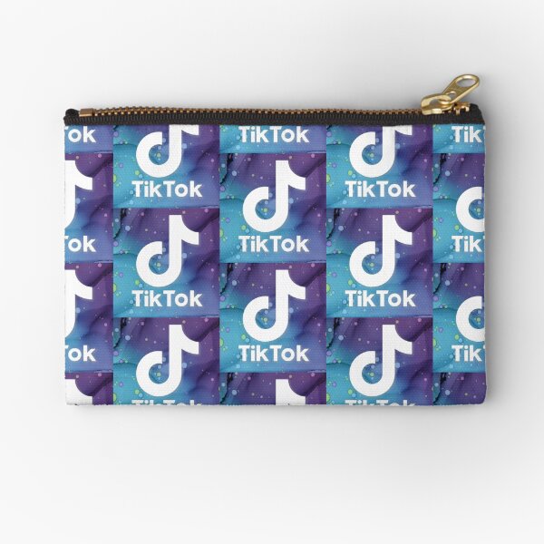 BS Abstracts Galaxy Art made live on Tik Tok with 400k fans Zipper Pouch