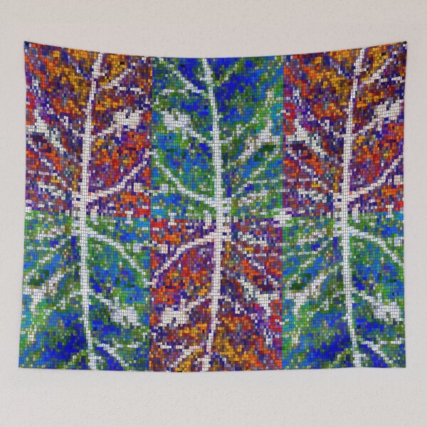 Item preview, Veined Mosaic Pattern designed and sold by cuprum.