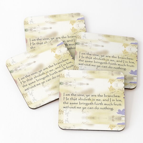 Item preview, Branch and Vine John 15:5 designed and sold by XCEEDTRANSITION.