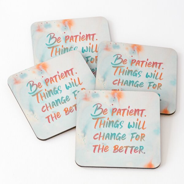 Item preview, BE PATIENT designed and sold by Paper Bee Gift Shop.