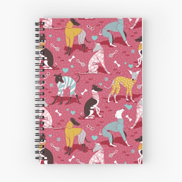 Item preview, Greyhounds dogwalk // red background designed and sold by SelmaCardoso.