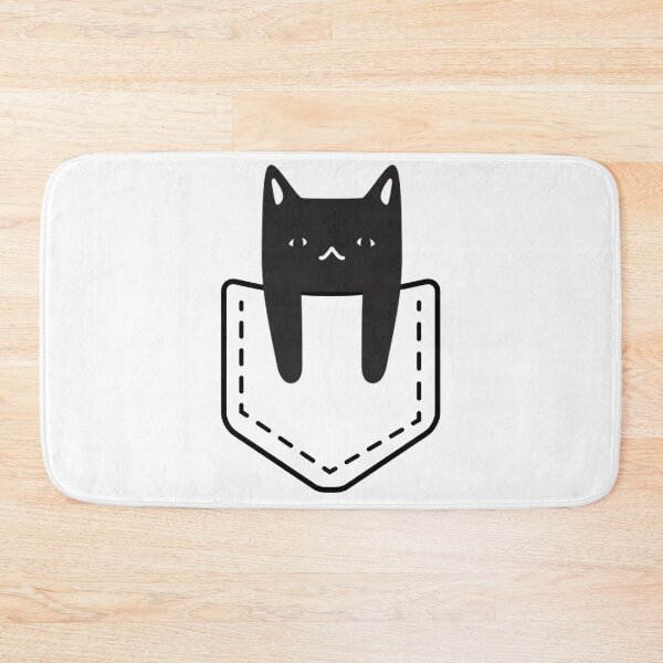 Item preview, Black Pocket Sized Cat designed and sold by PrinceCo.