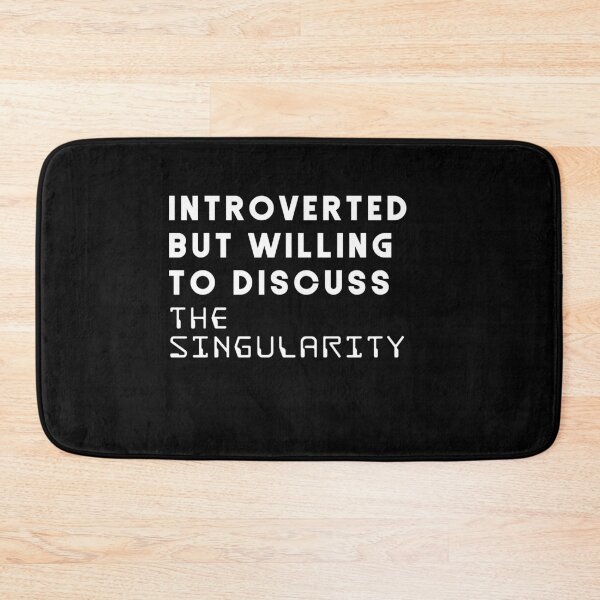 Item preview, introverted but willing to discuss the singularity designed and sold by DataDumb.