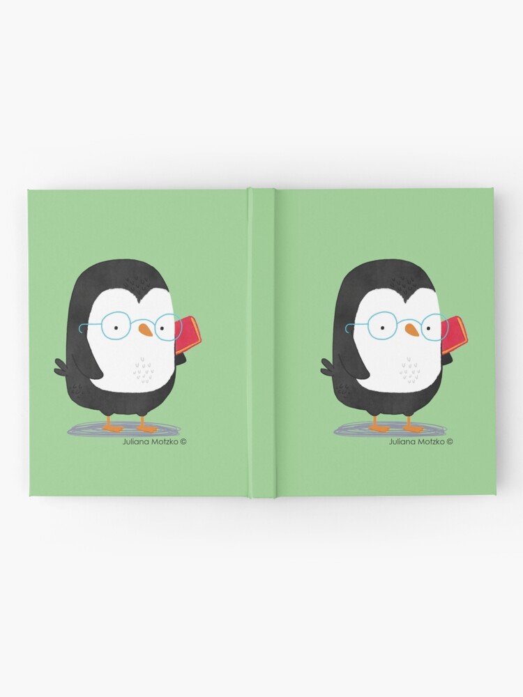 Alternate view of Nerd Penguin Hardcover Journal
